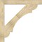 Ekena Millwork Olympic Block Rough Sawn Bracket, Douglas Fir, 4"W x 40"D x 40"H BKT04X40X40OLY05RDF - alternate 2